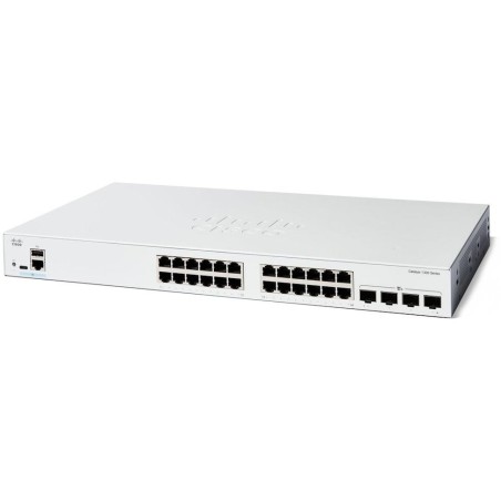 Cisco Catalyst switch C1300-24T-4X   24xGbE,4xSFP+,fanless