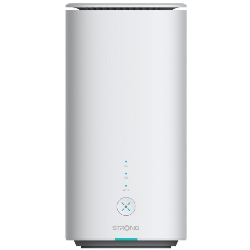 STRONG 5G LTE router AX3000/ Wi-Fi 6 standard 802.11ax/ 3000 Mbit/s/ 2x LAN/ 1x RJ11/ 1x Nano SIM/ bílý