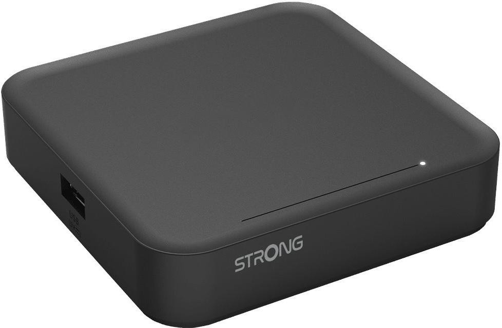 OPRAVENÉ - STRONG android box SRT LEAP-S3/ 4K UHD/ H.265/HEVC/ NETFLIX/ O2 TV/ HBO Max/ HDMI/ USB/ LAN/ Wi-Fi/ Android T...