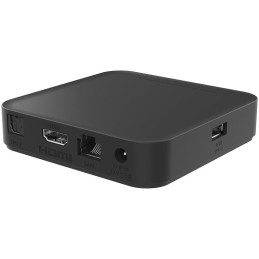 OPRAVENÉ - STRONG android box SRT LEAP-S3/ 4K UHD/ H.265/HEVC/ NETFLIX/ O2 TV/ HBO Max/ HDMI/ USB/ LAN/ Wi-Fi/ Android T...