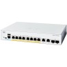 Cisco Catalyst 1300 8-portowy GE, PoE, Ext PS, 2x1G Combo