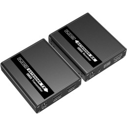 PremiumCord HDMI KVM extender 4K a FULL HD 1080p na 70m s přenosem USB