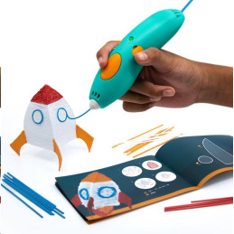 3Doodler 3D Pero Štart+ Bundle + 147 náplní, 12 šablón, 9 kariet aktivít, podložka