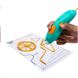 Zestaw 3Doodler 3D Pen Start+ + 147 wkładów, 12 szablonów, 9 kart aktywności, mata