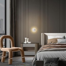 IMMAX GOAL designové nástěnné LED svítidlo, 2 vypínače, 6W, bílé