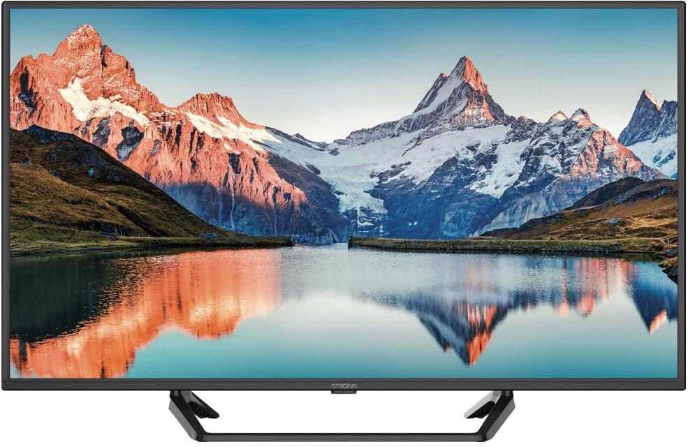 STRONG LED TV 40"/ SRT40FF2003C/ FHD/ 1920x1080/ DVB-T2/C/S2/ H.265/HEVC/ 3x HDMI/ 2xUSB/ centrálny stojan/ čierna/ E