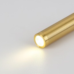 IMMAX GOAL designové nástěnné LED svítidlo, 2 vypínače, 7W, černo-zlaté