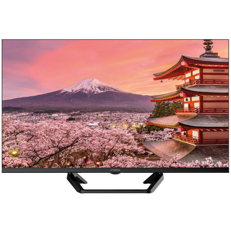 STRONG SMART LED TV 32"/ SRT32HG6733C/ HDR10/ 1366x768/ DVB-T2/C/S2/ H.265/HEVC/ 2x HDMI/ USB/ Wi-Fi/ LAN/ F/ Google TV