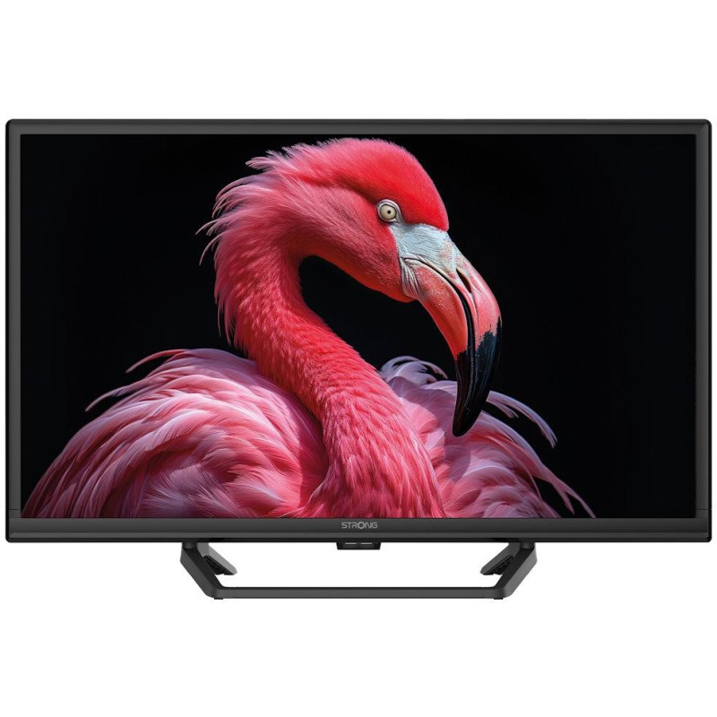 STRONG SMART LED TV 24"/ SRT24HG4723C/ HDR/ 1366x768/ DVB-T2/C/S2/ H.265/HEVC/ 2xHDMI/ USB/ Wi-Fi/ LAN/ 12V/ D/ GoogleTV