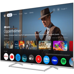 STRONG SMART QLED TV 55"/ SRT55UG8773C/ UHD/ 3840x2160/ DVB-T2/C/S2/ H.265/HEVC/ 4xHDMI/ 2xUSB/ Wi-Fi/ LAN/ G/ ANDROID14