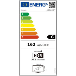 SAMSUNG SMART NEO QLED TV 85"/ QE85QN900F/ 8K Ultra HD 7680x4320/ DVB-T2/S2/C/ H.265/HEVC/ 4xHDMI/ 3xUSB/ Wi-Fi/ LAN/ G