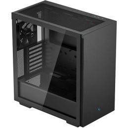 POŠKOZENÝ OBAL - DEEPCOOL skříň CH510 / E-ATX / 120 mm fan / 2xUSB 3.0 / tvrzené sklo / černá