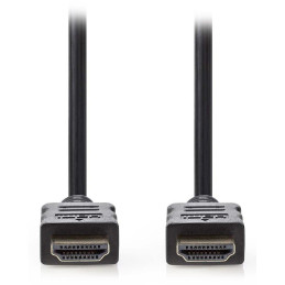NEDIS High Speed HDMI 1.4 kabel s ethernetem/ 4K@30Hz/ zlacené konektory HDMI-HDMI/ černý/ bulk/ 7,5m