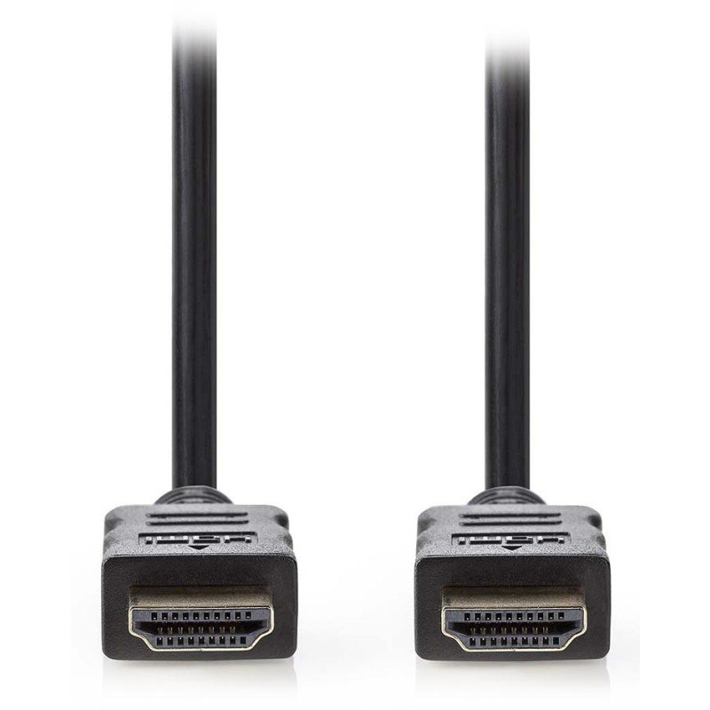 NEDIS High Speed HDMI 1.4 kabel s ethernetem/ 4K@30Hz/ zlacené konektory HDMI-HDMI/ černý/ bulk/ 7,5m