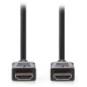 NEDIS High Speed HDMI 1.4 kábel s ethernetom/ 4K@30Hz/ pozlátené konektory HDMI-HDMI/ čierny/ bulk/ 7,5m