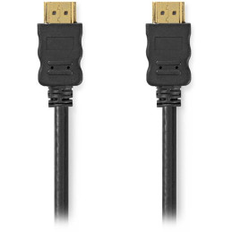 NEDIS High Speed HDMI 1.4 kabel s ethernetem/ 4K@30Hz/ zlacené konektory HDMI-HDMI/ černý/ bulk/ 7,5m