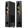 POŠKOZENÝ OBAL - FENDA F&D repro T-60X Pro/ 2.0/ 120W/ černé/ dřevěné/ BT5.3/ NFC/ FM rádio/ USB/ optický vstup/ dálkové ovlád..