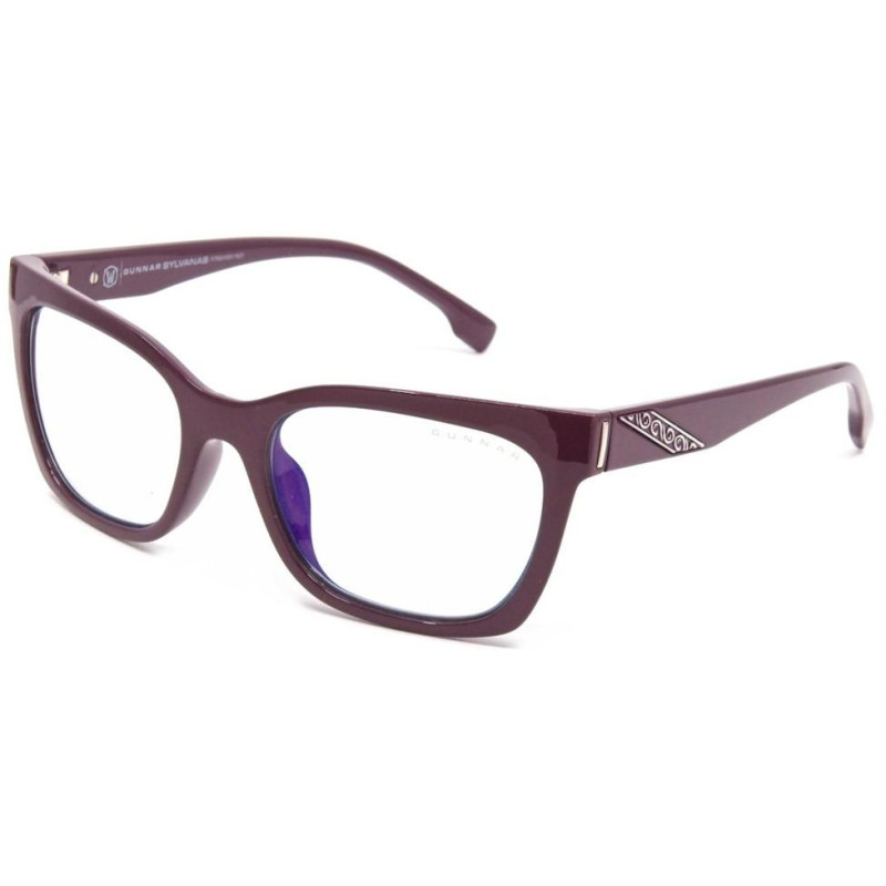 GUNNAR kancelářske/herní brýle  WORLD OF WARCRAFT, SYLVANAS - BLIZZARD FORSAKEN RED čirá skla BLF 35 GUNNAR focus