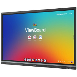 ViewSonic dotykový panel IFP5551 4K 55" Android 14 EDLA,50 Multi touch,400nits,16G RAM/128GB,OPS slot,HDMI, VGA,DP, USB