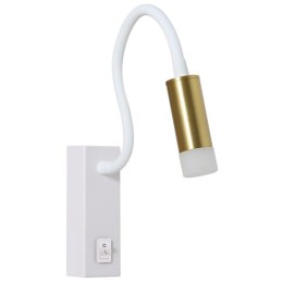 IMMAX GOAL designové nástěnné LED svítidlo, vypínač, 3W, bílo-zlaté