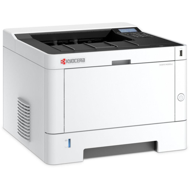 Kyocera ECOSYS PA3500wx, A4, čb, 35ppm, 1200 dpi, 256MB, duplex, LAN, Wifi, start. tonery 1000str., LED