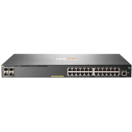 HPE Aruba Networking 2930F 24G PoE+ 4SFP+ Switch