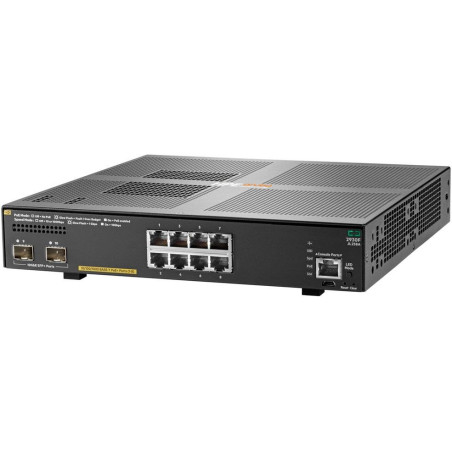 HPE Aruba Networking 2930F 8G PoE+ 2SFP+ Switch