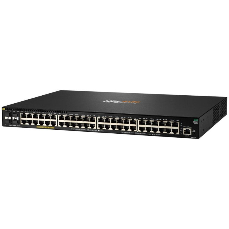 HPE Aruba Networking 2930F 48G PoE+ 4SFP 740W Switch