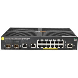 HPE Aruba Networking 2930F 12G PoE+ 2G/2SFP+ Switch