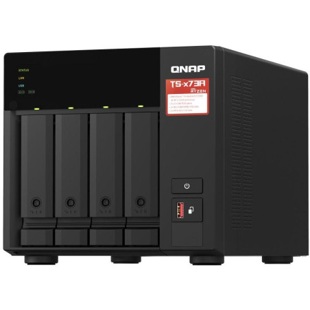 QNAP TS-473A-8G   4x SATA, 8GB RAM, 2x M.2 NVMe slot, 2x 2,5GbE, 2x PCIe, 4x USB