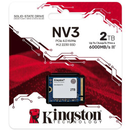 KINGSTON NV3 SSD 2TB / NVMe M.2 PCIe Gen4 / Interní / M.2 2230