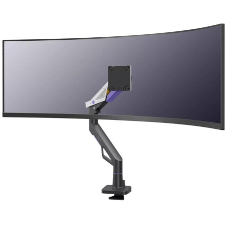 Neomounts DS70-256BL1 ACE Gaming Desk Mount, single display up to 57"  (Topfix clamp/grommet)