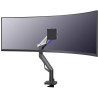 Neomounts DS70-256BL1 ACE Gaming Desk Mount, single display up to 57"  (Topfix clamp/grommet)
