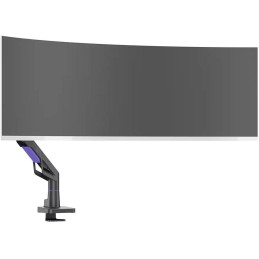 Neomounts DS70-256BL1 ACE Gaming Desk Mount, single display up to 57"  (Topfix clamp/grommet)