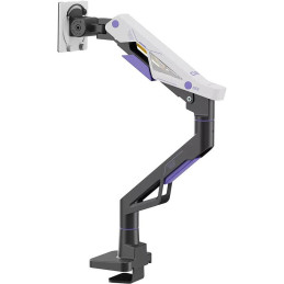 Neomounts DS70-256BL1 ACE Gaming Desk Mount, single display up to 57"  (Topfix clamp/grommet)