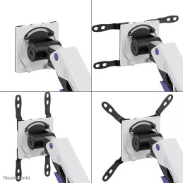 Neomounts DS70-256BL1 ACE Gaming Desk Mount, single display up to 57"  (Topfix clamp/grommet)