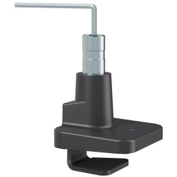 Neomounts DS70-256BL1 ACE Gaming Desk Mount, single display up to 57"  (Topfix clamp/grommet)