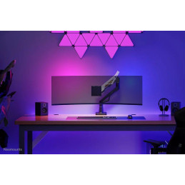 Neomounts DS70-256BL1 ACE Gaming Desk Mount, single display up to 57"  (Topfix clamp/grommet)