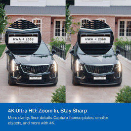 TP-Link Tapo C460 venkovní WiFi Kamera, 8MPx, 3840 × 2160, audio, IR 15m, MicroSD, IP66