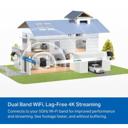 TP-Link Tapo C460 venkovní WiFi Kamera, 8MPx, 3840 × 2160, audio, IR 15m, MicroSD, IP66