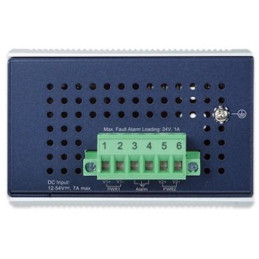 Planet IVC-234GPT, VDSL2 průmyslový ethernet konvertor, 4x 1Gb 802.at PoE+, profil 17a/30a/35b,G.993.5 G.Vectoring,G.INP