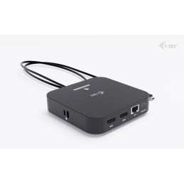 I-tec dokovací stanice USB-C Dual HDMI Docking Station with Power Delivery 100W + univerzální nabíječka 100W