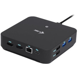 I-tec dokovací stanice USB-C DP Dual HDMI Docking Station, Power Delivery 100W