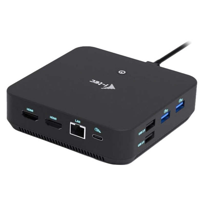 I-tec dokovací stanice USB-C DP Dual HDMI Docking Station, Power Delivery 100W