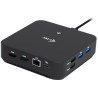 I-tec docking station USB-C DP Dual HDMI Docking Station, Power Delivery 100W