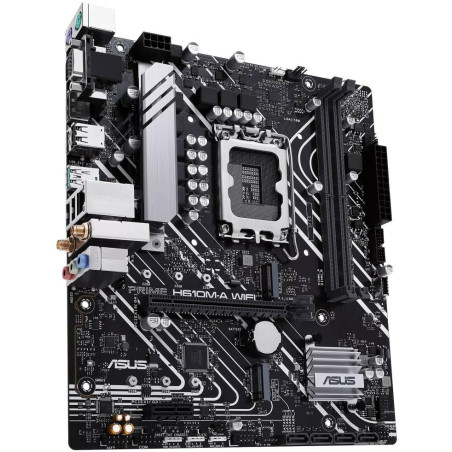 ASUS PRIME H610M-A WIFI / H610 / LGA1700 / 2x DDR5 / M.2 / HDMI / DP / D-Sub / WiFi / mATX