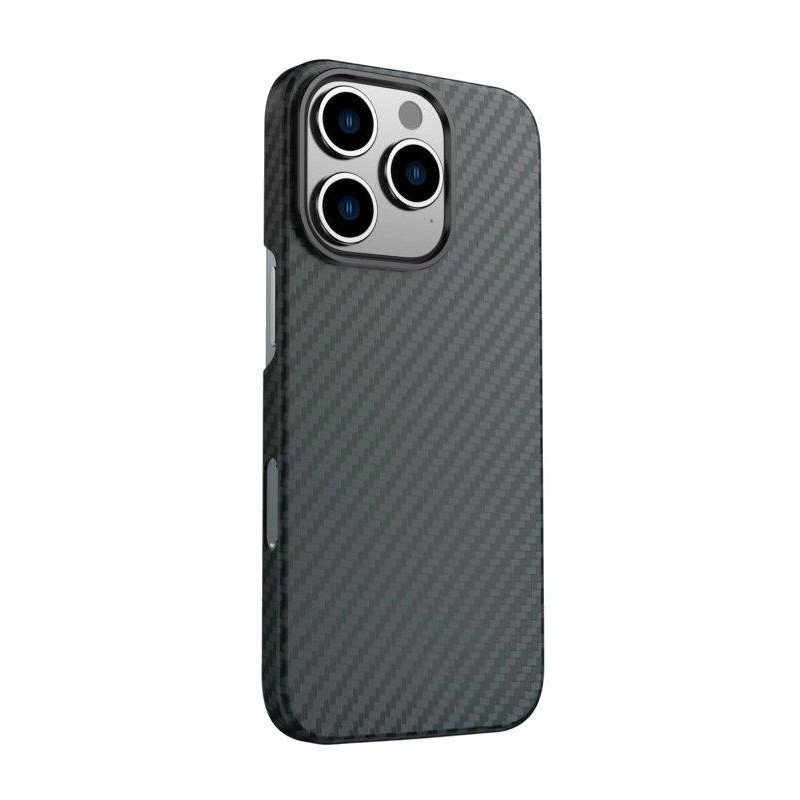 Swissten pouzdro MAGCARBON pro Apple iphone 15 pro - černé