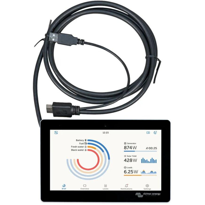 Victron GX Touch 50 flush