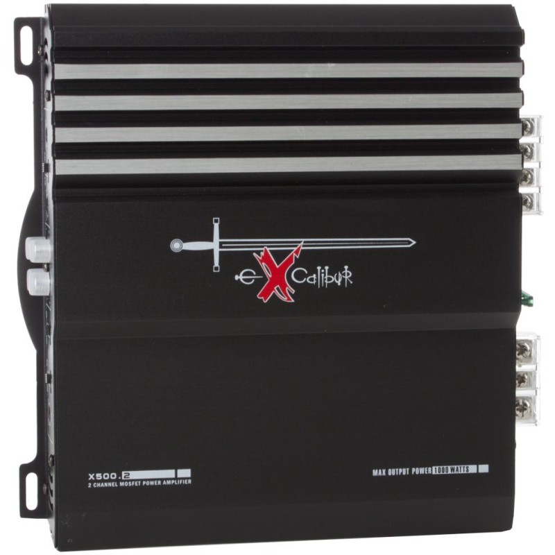 Excalibur X-500.2/ zesilovač/ 2-kanálový/ 2x 50W/ 1x 150W