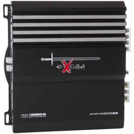 Excalibur X-500.2/ zesilovač/ 2-kanálový/ 2x 50W/ 1x 150W